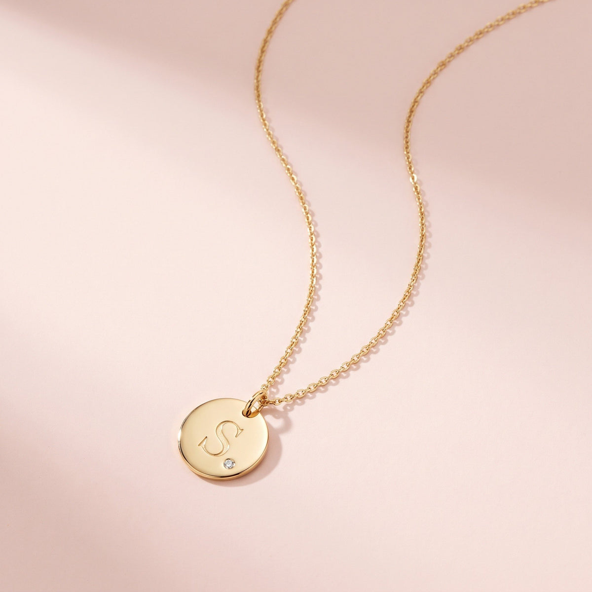 Akshar Initial Necklace