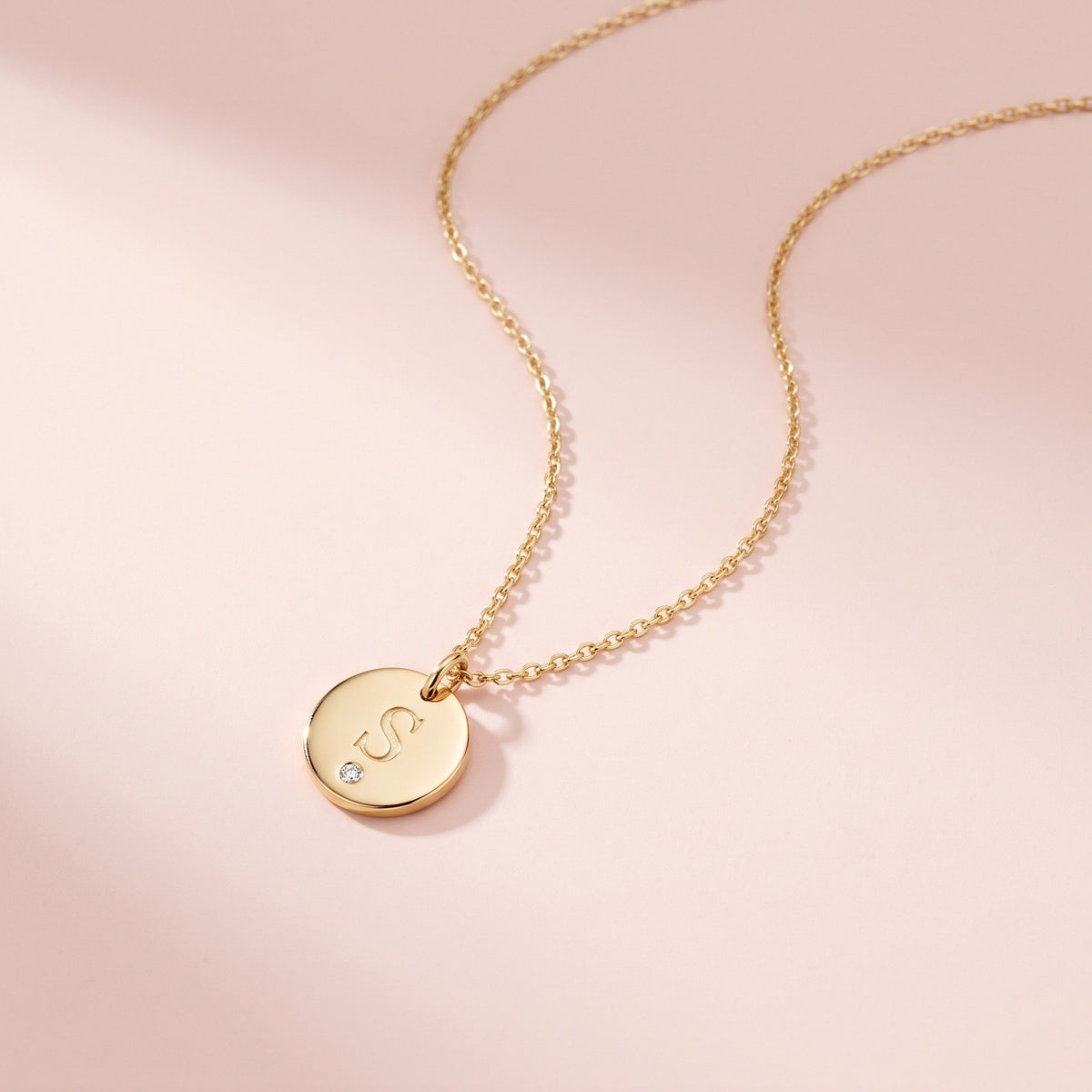 Akshar Initial Necklace