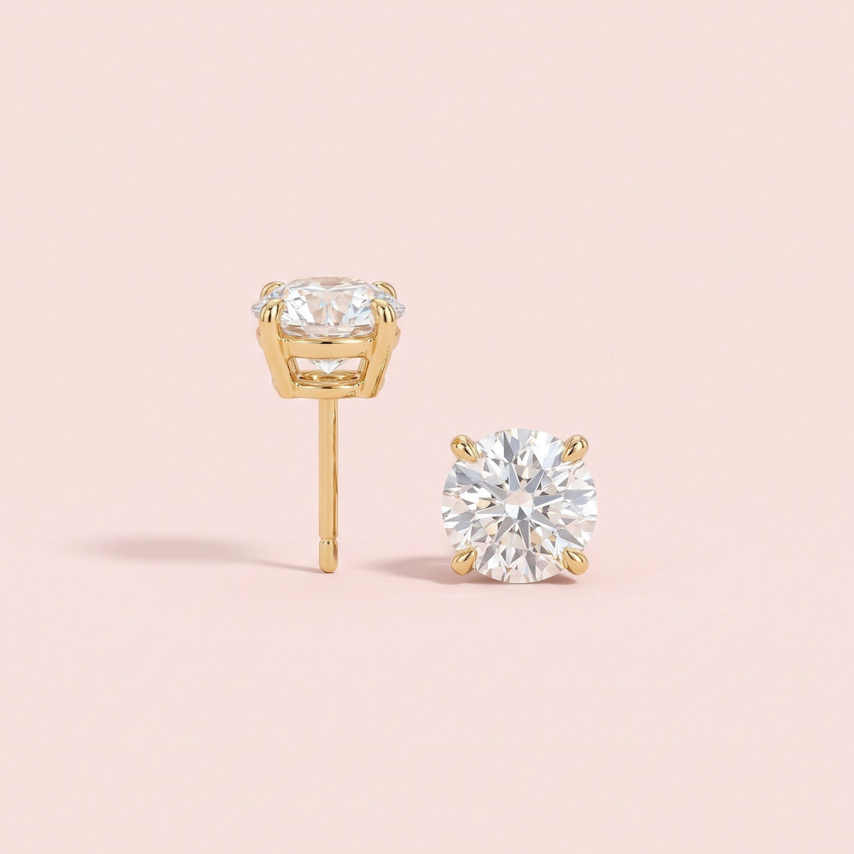 Noor Solitaire Studs
